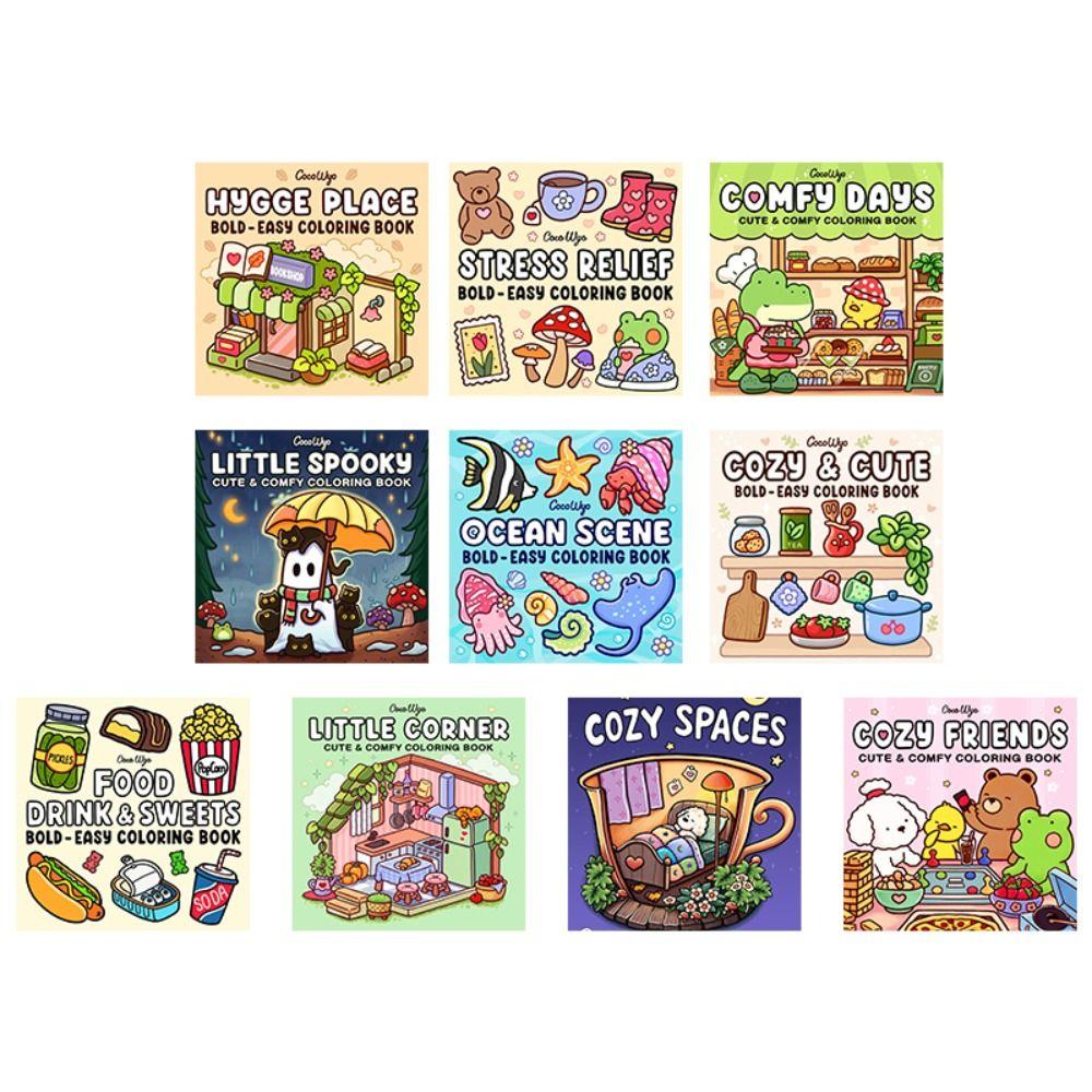 Educational Graffiti Painting Book Spooky Cutie Montessori Drawing Toys  Adults and Teens