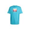 Футболка Originals Sunset Graphic Tee с живописным принтом для мужчин, цвет Arctic-Blue JF2856