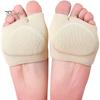 1 Pair Metatarsal Pad Covers Foot Pain Relief Gentle Compression Support Sleeves for Morton's Neuroma Blisters Diabetic Feet