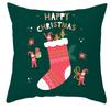New Christmas Snowman Pillow Cover Christmas Illustration Home Cushion Cover