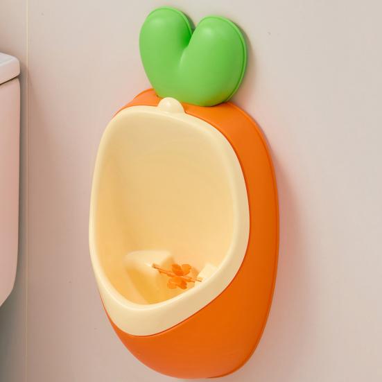 Детский писсуар Yousheng, горшок, съемная конструкция, форма морковки, интерактивное обучение, тренировочный туалет для малышей, тренажер для ванной комнаты, полезный инструмент