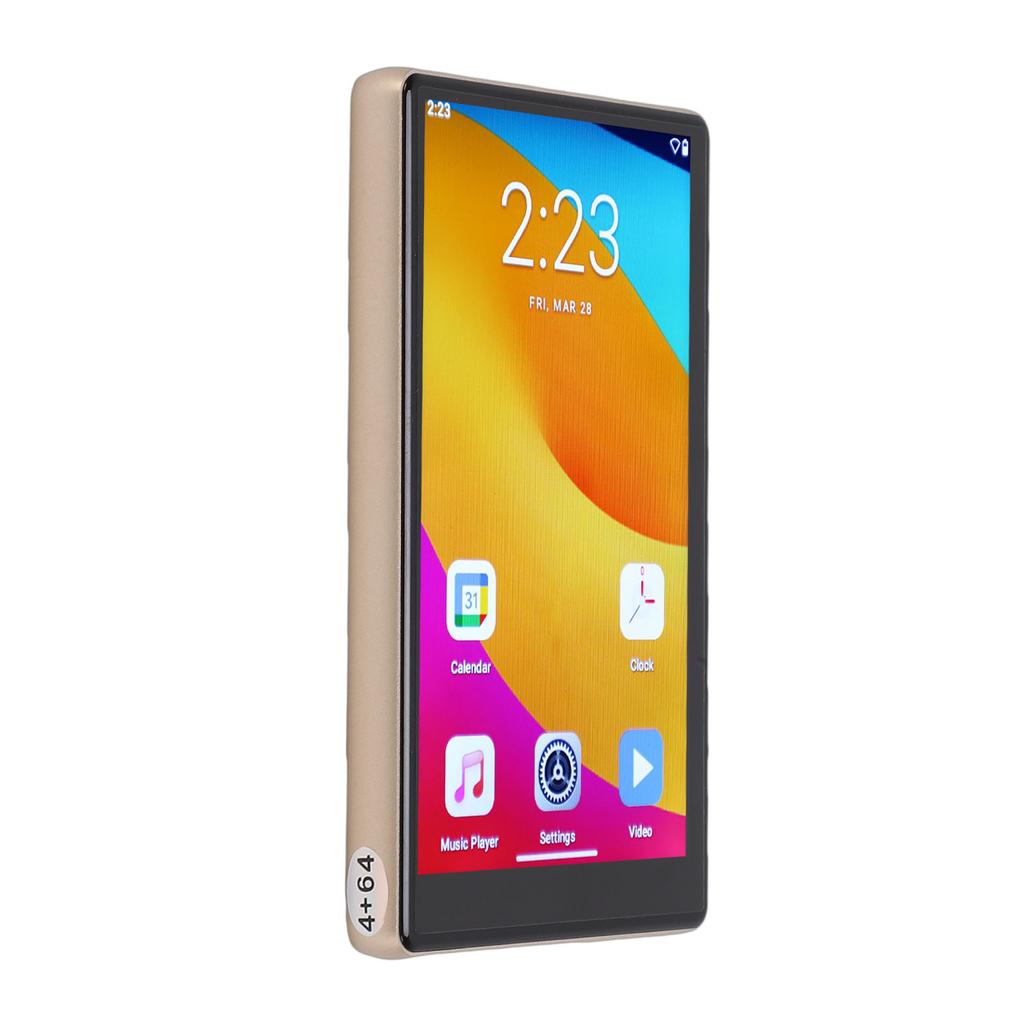 MP3-плеер 5,0-дюймовый HD Full Touch Screen 4G 64G WiFi Bluetooth 5.0 MP3-плеер с FM-радио Электронная книга