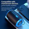 TSN-1 Портативная колонка Беспроводные Bluetooth-колонки с 5.3 стерео FM/SD/USB Disk/Aux режимами Водонепроницаемая для наружного Hi-Fi звука
