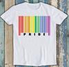 Barcode Pride Love Heart Gay Pride Month LGBT LGBTQ Funny Gift Tee T Shirt M1646