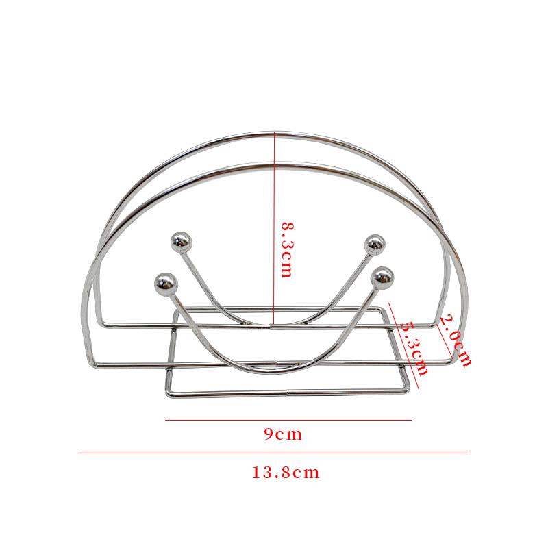 1Pcs Towel Rack Table Napkin Holder For Hotel Restaurant Coffee Shop Napkin Clip Rack Box Serviette Holder Tissue