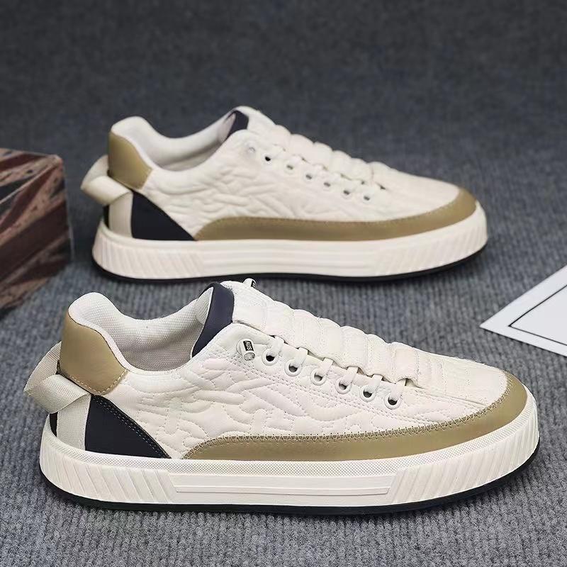 Модная обувь в корейском стиле, модные кеды на плоской подошве, мужские удобные спортивные кроссовки, мужские корейские кеды, повседневная обувь для бега