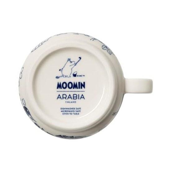 Кружка-чашка Moomin Arabia Hal Синяя, объем примерно 300 мл.