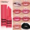 8-color Pearl Matte Velvet Diamond Lip Gloss Waterproof Non-fading Non-stick Cup Black Swan Lipstick