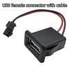 Двухпортовая USB-C розетка для зарядки, двухслойное основание с разъемами USB, быстрая зарядка, со встроенной USB-лампой для чтения, для путешествий