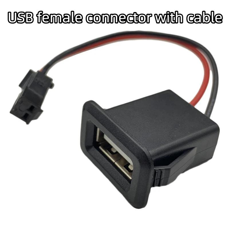 Двухпортовая USB-C розетка для зарядки, двухслойное основание с разъемами USB, быстрая зарядка, со встроенной USB-лампой для чтения, для путешествий