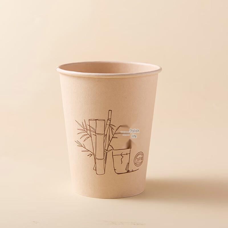 Одноразовые бумажные стаканчики из бамбукового волокна Fresh Life