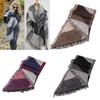 Cozy And Fashionable Women's Cashmere Feel Scarf For Autumn And Winter Warmth