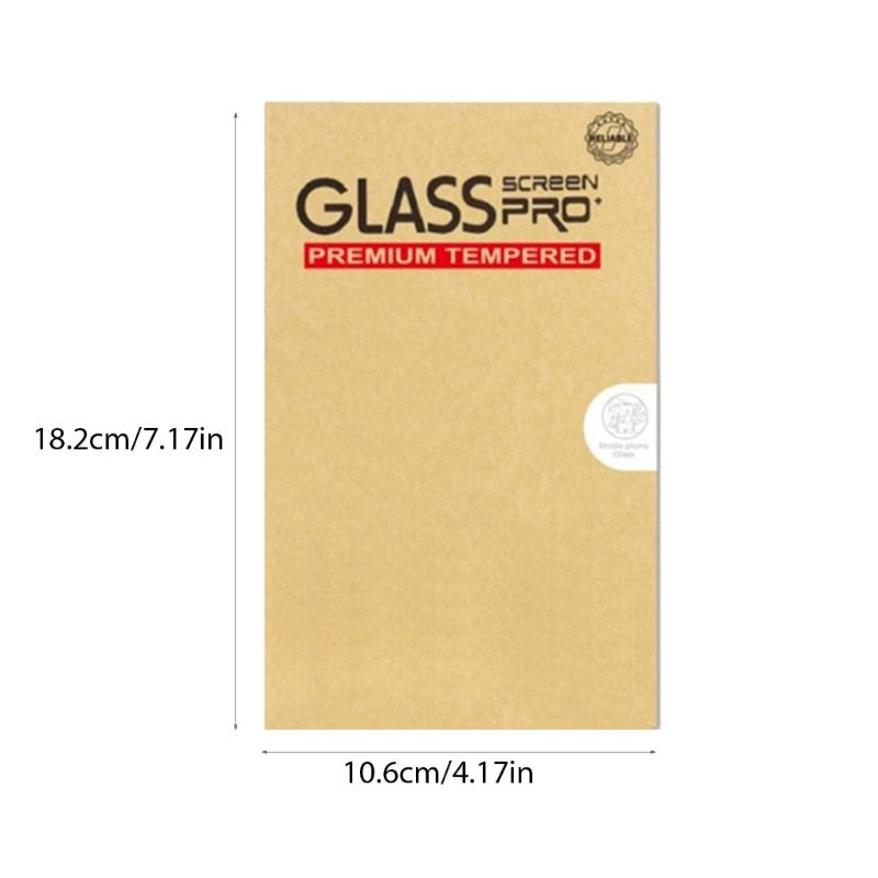 Clear Tempered Glass Film Screen Protector for Win 4 Handheld Consoles Portable Gaming Systems Ensuring Smooth Gameplay