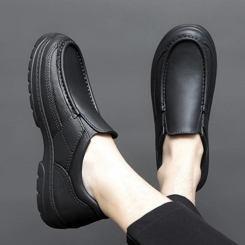 New Chef Shoes Non-slip Oil-resistant Wear-resistant Lightweight Men's Shoes Slip On Size 39-46