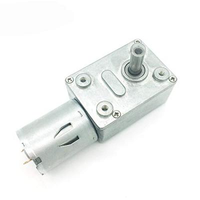 Электрический редуктор DC 12V Мини-редуктор Червячный Высокий Мотор, 66 об/мин, Мотор, Мотор, Крутящий момент, Реверс, Самоблокировка (12В 66 об/мин)