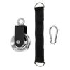 Gym Fitness Machine Workout Pulley Set with Silents Bearings Aluminum Alloy Pulley Wheel Cable Pulley for Pulley System