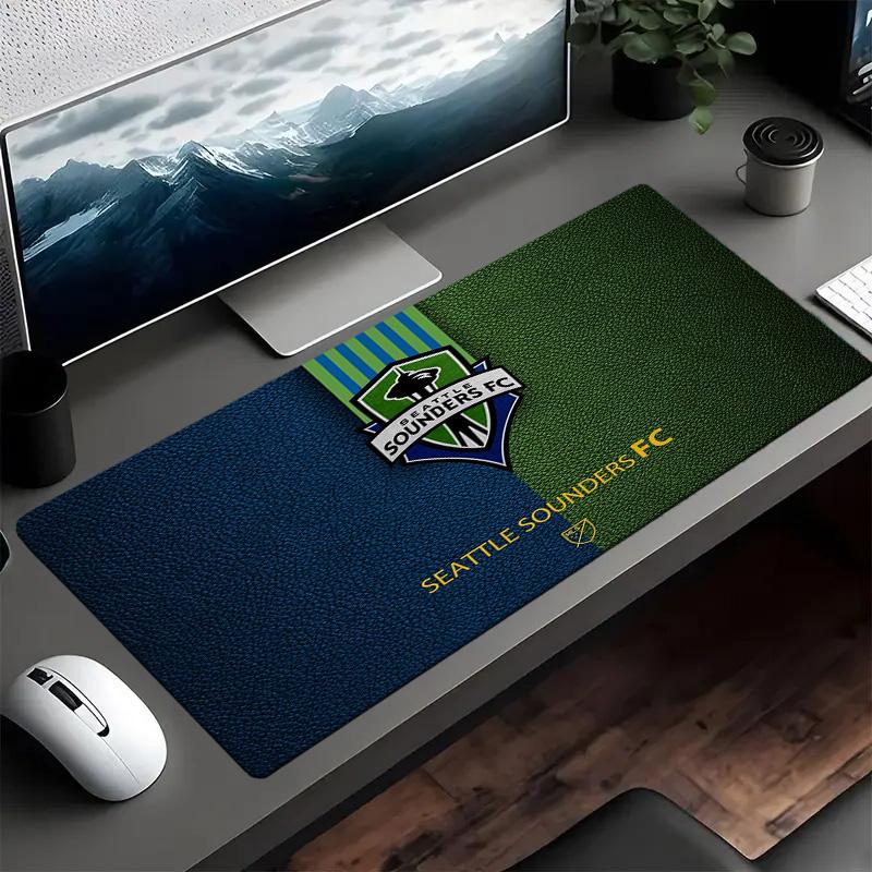 Sounders Fc Crest Mouse pad Mouse pad, Gaming Mouse Pad, keyboard pad, Desk Decor for computer notebook Fan Gift Birthday Gift