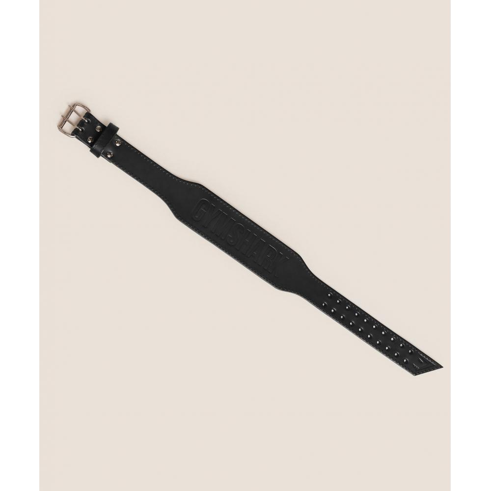 Gymshark Tapered Double Prong Lifting Belt Black I1b7o Bb2j