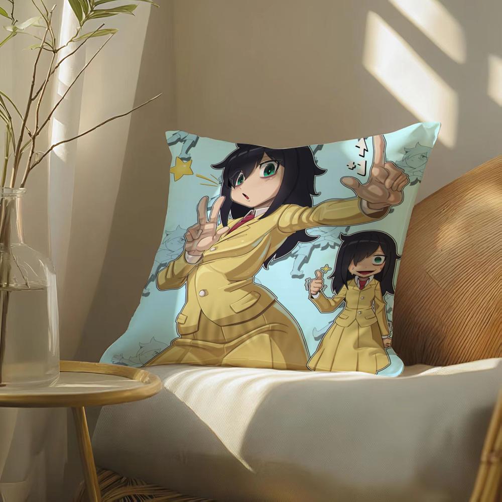 K-Kuroki T-Tomoko Наволочка С Рисунком Печатная Наволочка Для Гостиной Дивана Подушки Декор Спальни
