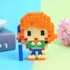 Волшебные блоки Pirate Monkey D Luffy Chopper Zoro Portgas·D· Ace Micro Diamond Brick для строительных блоков, игрушек