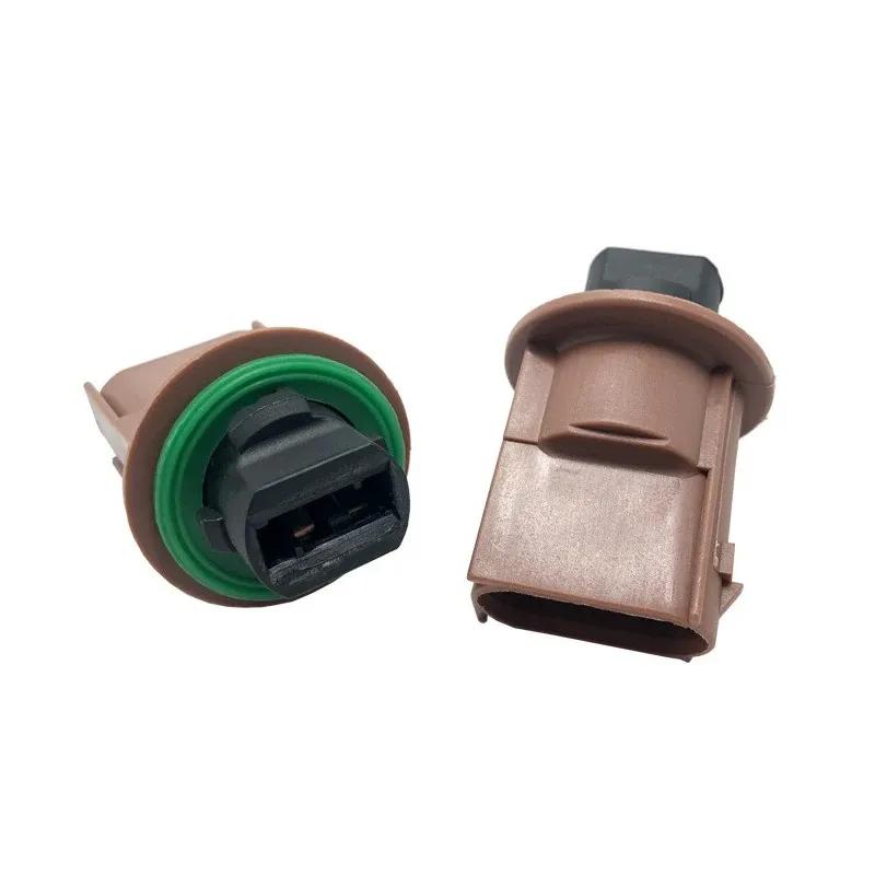 2Pcs Replace 9E53-13411-AA Car Front Turn Signal Tail Parking Stop Light Blinker Socket Connector Fit For Ford Mustang 2015-2017