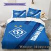 Name Custom FC Dynamo Moscow Pattern Bedding Set Quilt Cover Pillowcase Home Decor Gift (1 * duvet cover + 2 * pillowcase, without core)