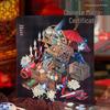 Yuxian Креативные 3D-наклейки с хоррор-пейзажами, водостойкие, для дневников