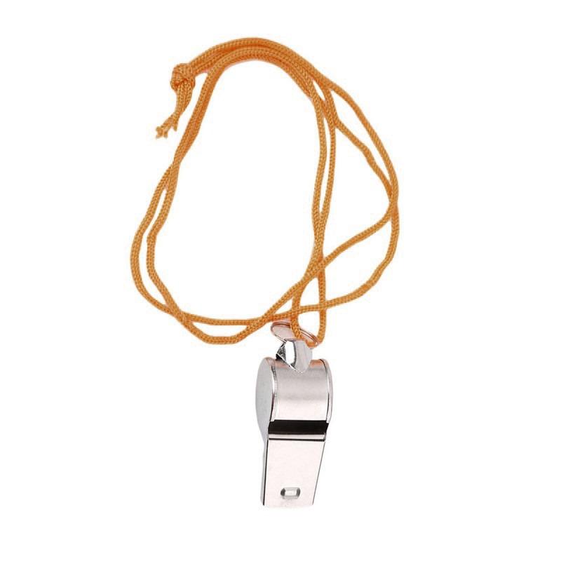 Свисток из нержавеющей стали, свисток для оказания первой помощи, футбол, баскетбол, хоккей, бейсбол, спортивный свисток для рефери, выживание на открытом воздухе