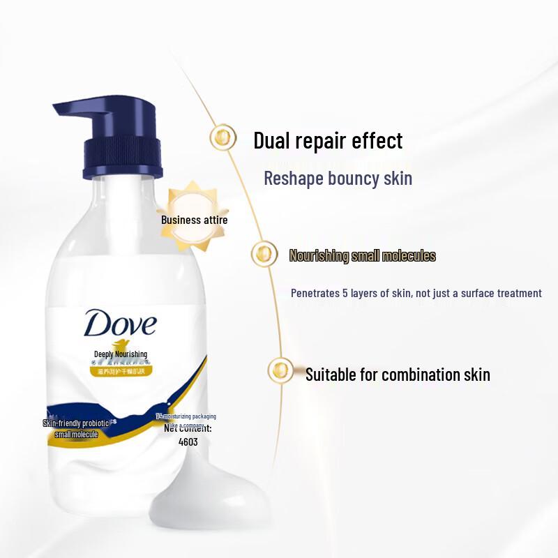 DOVE Питательный гель для душа для красоты тела