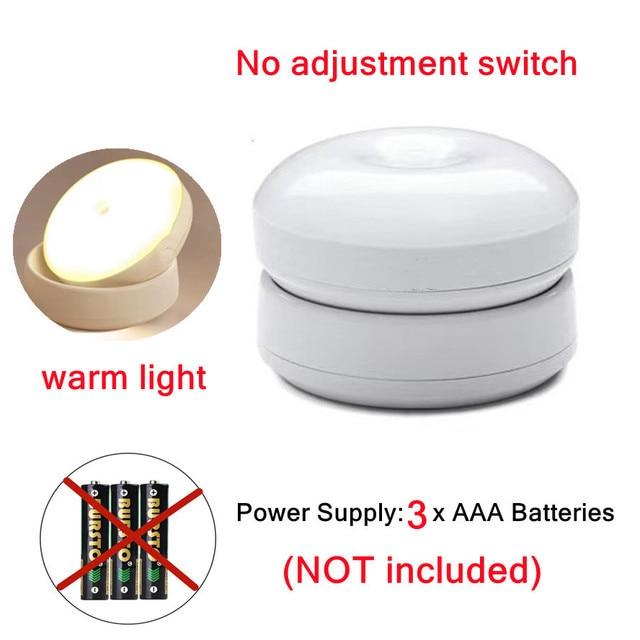 Светодиодный датчик движения, ночник, беспроводной светодиодный настенный светильник, декор для спальни, для кухни, лестницы, прихожей, шкафа, шкафа, светильник