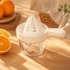 Ручная соковыжималка для цитрусовых с защитой от брызг Кухонный инструмент Компактная для готовки