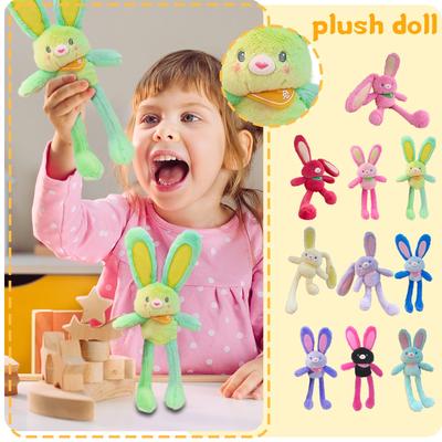 Мультяшный милый плюшевый брелок Coll Dopamine Pull EarRabbit