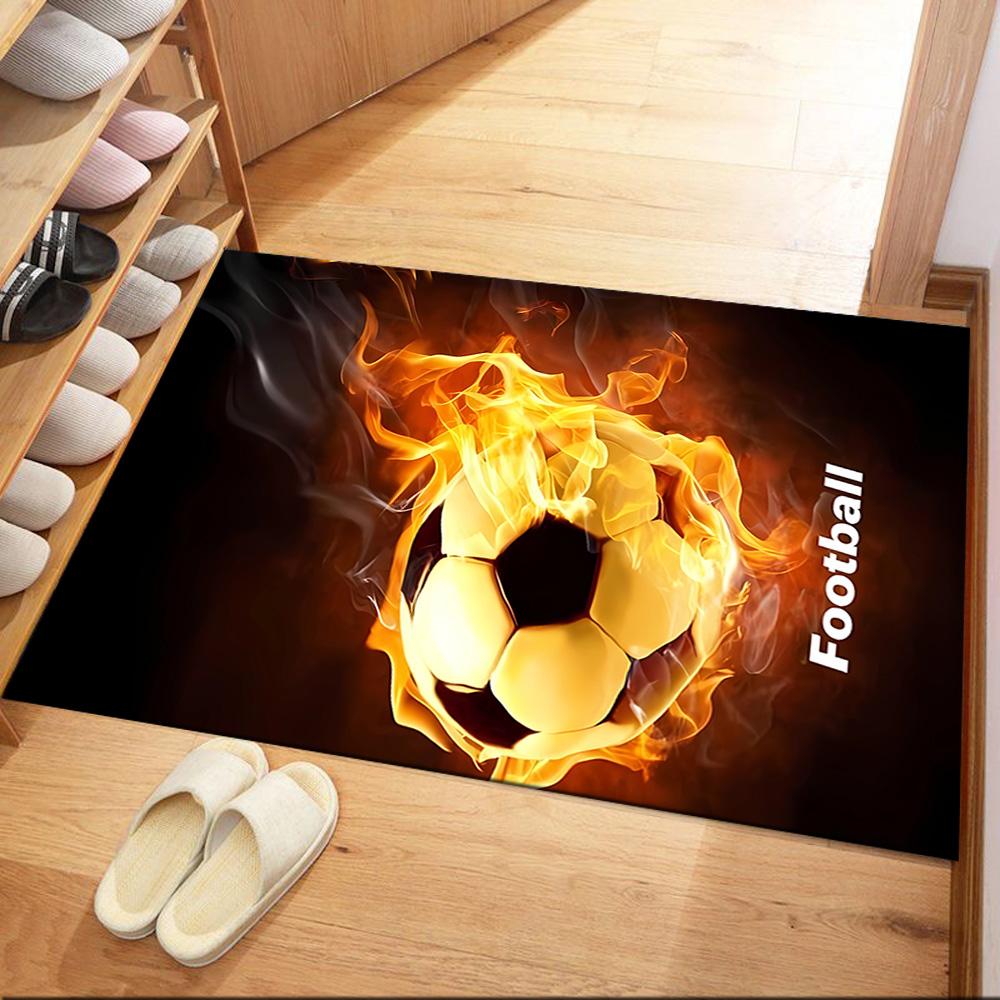 Sports Ball Pattern Floor Mats for Living Room, Bedroom and Room Decoration Are Suitable for Gifts.