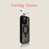 For iPhone 17 Pro Max Case Magnetic Skin Feel Arrival AI Touch Button Shockproof Matte Soft Edge Cover with iPhone 16 15 14 13