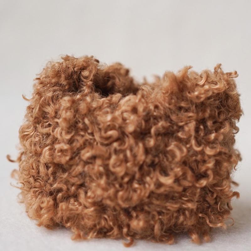 15 мм кудрявый мех украшения ручной работы швейные игрушки плюшевые куклы игрушки для скручивания палочек миниатюрные модели кукольных домиков своими руками
