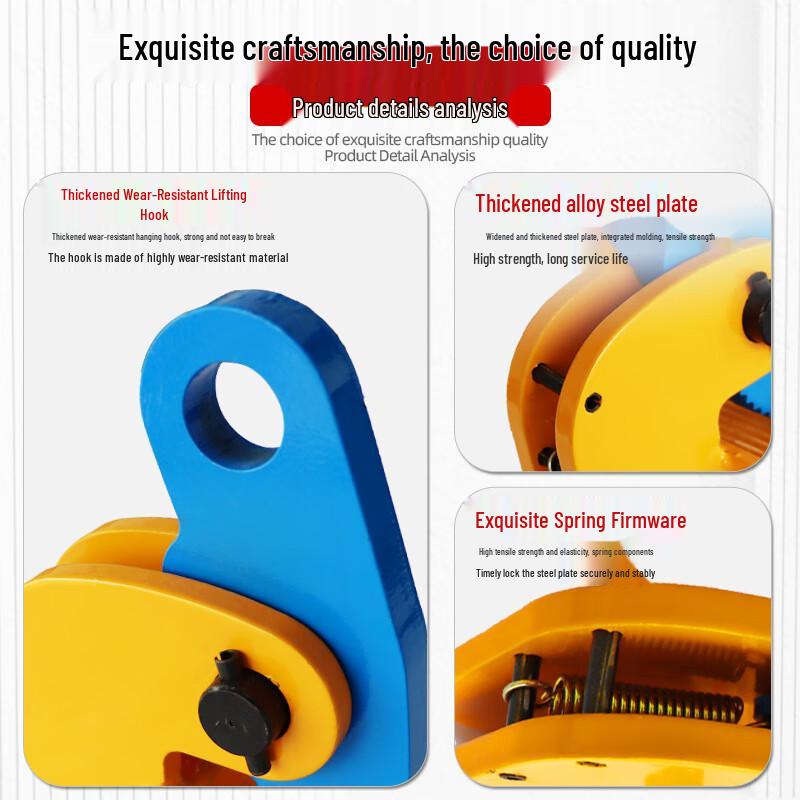 Xuanyong Vertical and Horizontal Steel Plate Lifting Clamp