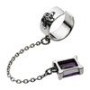 Swing Stone Ear Cuff with Purple Zirconia Silver e0226 [Cenote] [925 Accessory]