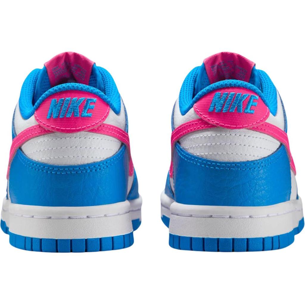 Nike Кроссовки детские Dunk Low GS Photo Blue Hyper Pink White Light-Lemon-Twist IB7747-406