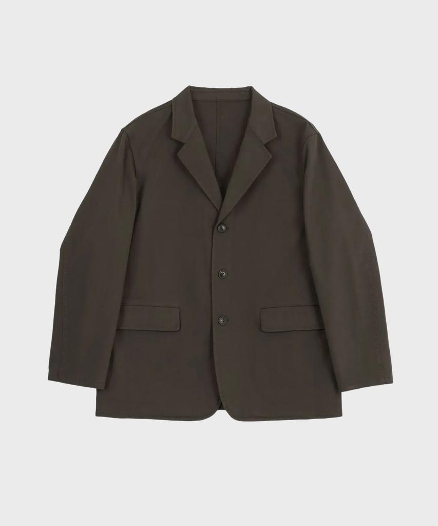 Regards Shelley Chino Jacket - Dark Brown