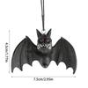 Подвесная летучая мышь на Хэллоуин, украшения-призраки, кулон в виде летучей мыши, праздничный декор для дома, праздничные атрибуты, тонкая работа, украшение в виде летучей мыши