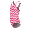 Regatta Girls Katrisse Wavy Lines One Piece Swimsuit
