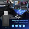 Преобразователь проводного CarPlay в беспроводной AI Box Plug and Play Автомобильная коробка Carplay для подключенного автомобиля Использование в транспортном средстве