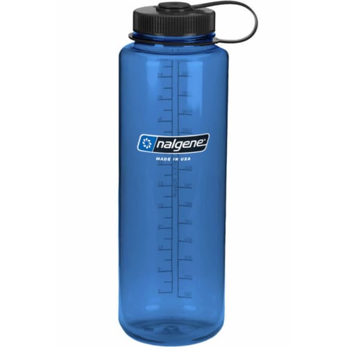 Бутылка Nalgene с широким горлом 1,5 л, полиэстер Tritan, цвет «Сланцевый синий», 91319