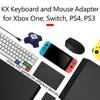 Конвертер адаптера клавиатуры и мыши для коммутатора Xbox One PS3 PS4