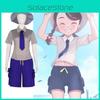 Комплект костюма для косплея Флориана и Джулианы из Pokemon Scarlet And Violet для Хэллоуина и сценических выступлений