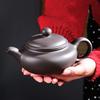 Large Capacity Purple Sand Teapot Handmade Tea Antique Pot Kung Fu Tea Set Household, Can Stand Upside Down