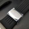 Силиконовый ремешок SEIKO Astron для часов 22 мм, черный, с пряжкой, резина, R01Z011J0