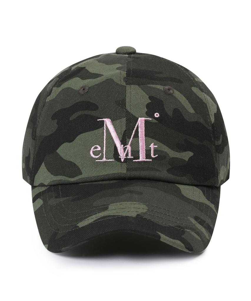 MUCENT Signature Camo Military Ball Cap (Khaki-Baby Pink, Gray)