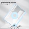 For iPad Mini 6 Case With Pencil Holder PU Leather Clear Hard Back Cover for iPad Mini 6 8.3 Inch 2021 Tablet Magnetic Cover