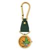 Fieldwork Moomin Women's Analog Pocket Watch with Keychain and Carabiner, Snufkin, KC2, Green, MOM014-4